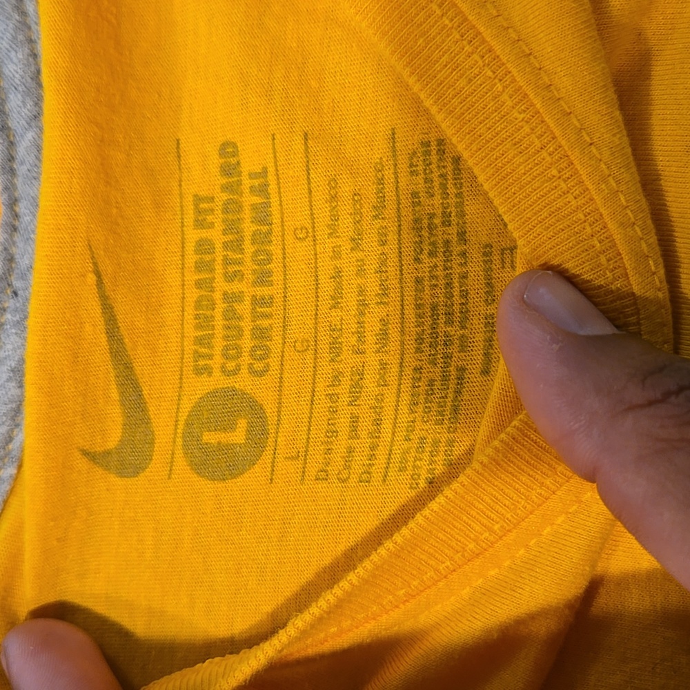 Nike Yellow Pittsburgh Pirates Tee - Picture 3 of 5